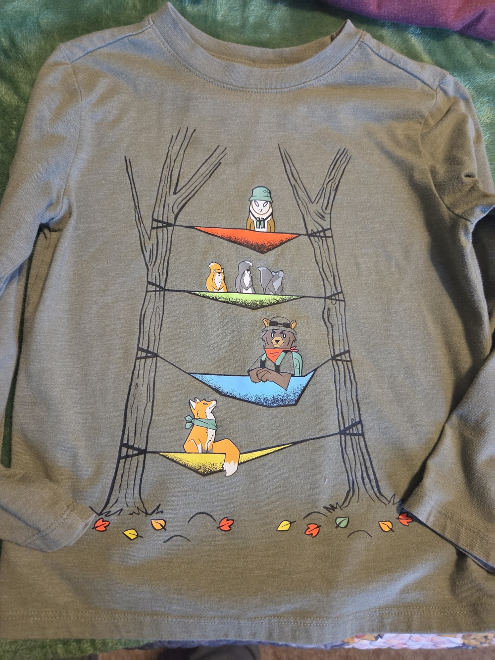 Boys 5 Long Sleeved T's And Flannels Mixed Brands - Picture 14 of 16